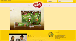 Desktop Screenshot of ninfa.com.br